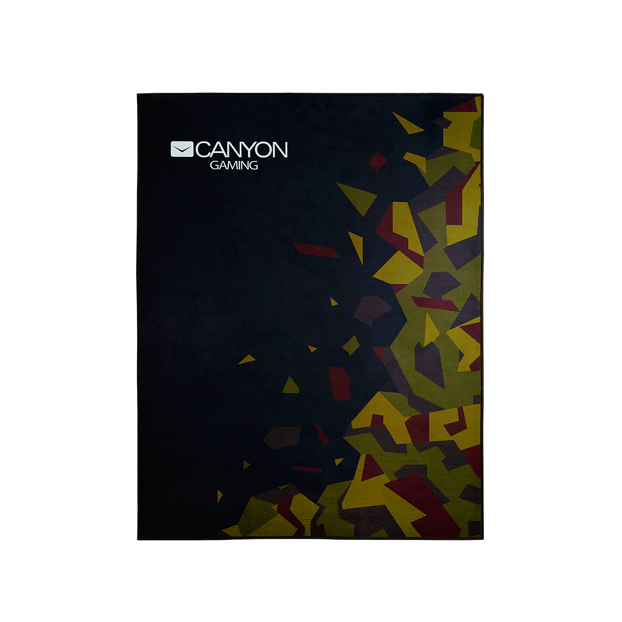 Коврик напольный Canyon Gaming FM-02, 100x130см, черный/камуфляж