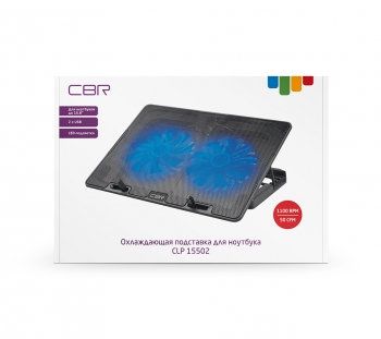 Охлаждающая подставка для ноутбука 15.6" CBR CLP 15502