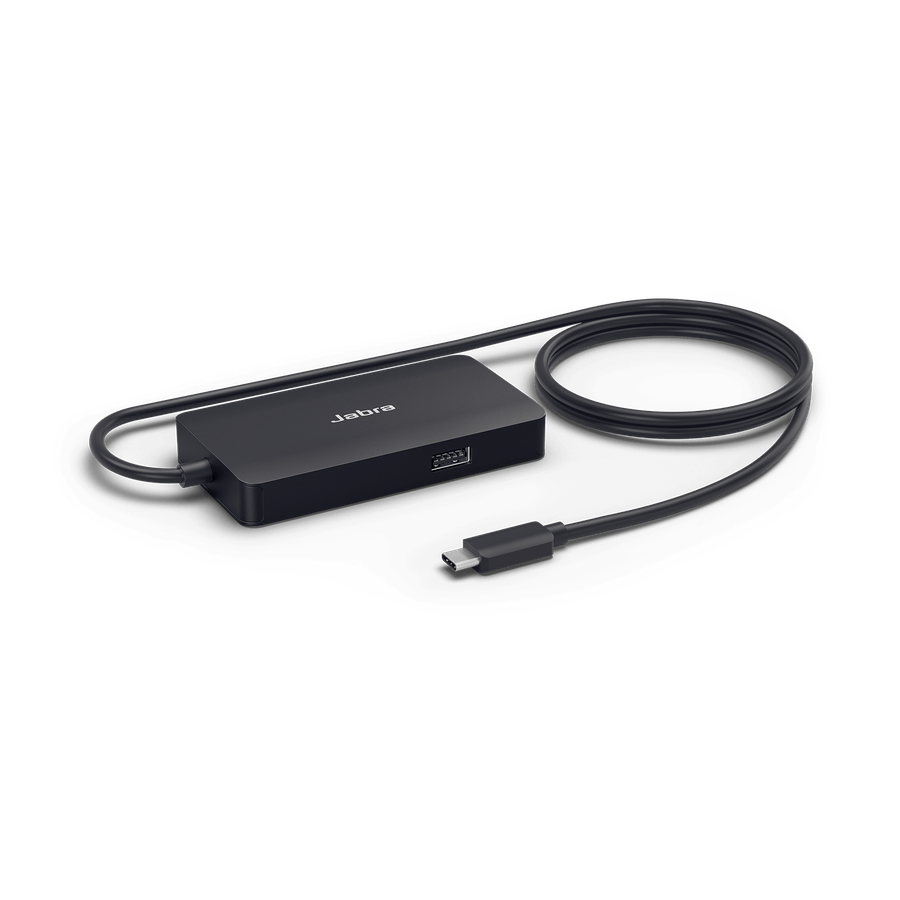 Центральный блок Jabra PanaCast USB Hub USB-C, совместимость: Jabra для соединения PanaCast и Speak, черный (14207-58)