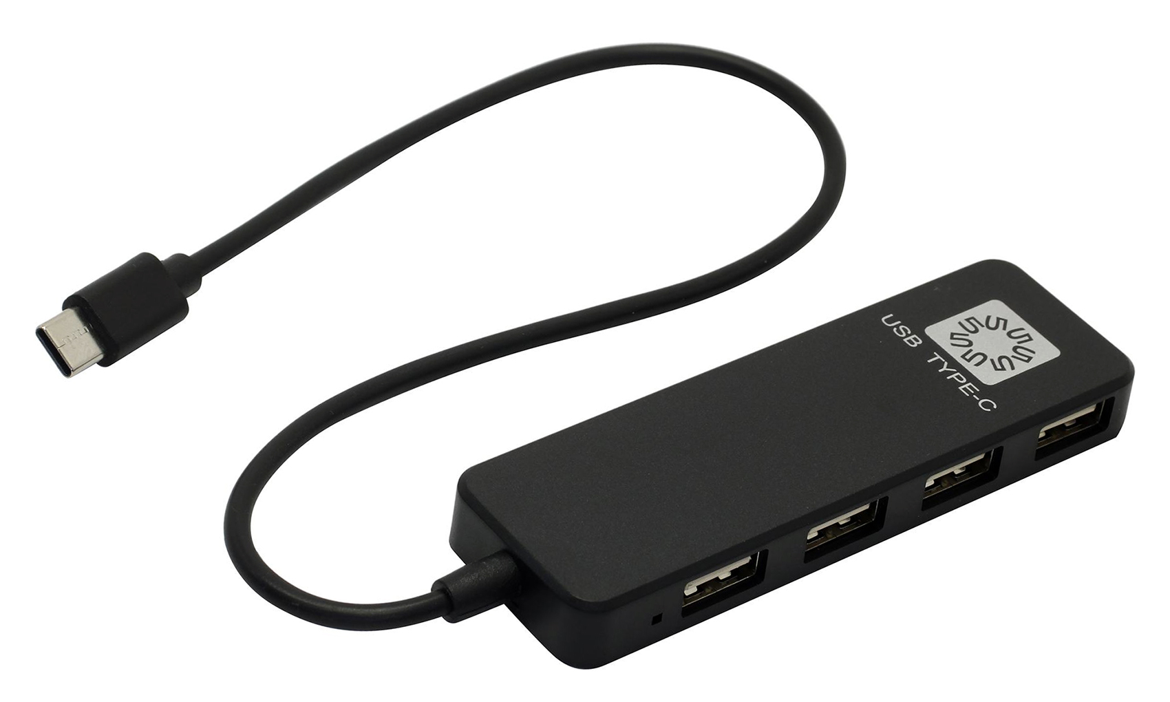 Концентратор 5bites HB24C-210BK 4xUSB 20 черный HB24C-210BK 475₽