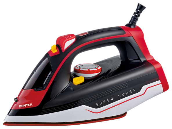 

Утюг Centek CT-2350 2400Вт, 1.8м, черный/красный/белый (CT-2350), CT-2350