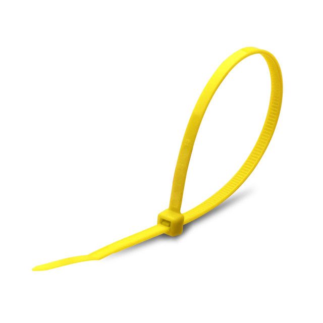 

Стяжка FORTISFLEX, 3 мм x 100 мм, 100 шт., желтый (49425)
