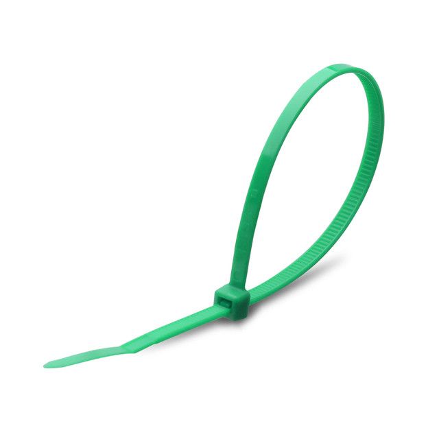 

Стяжка FORTISFLEX, 4 мм x 150 мм, 100 шт., зеленый (55118)