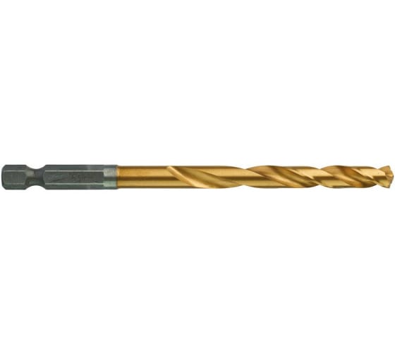 

Сверло спиральное ⌀6.5мм x 107мм/63мм, HSS-TiN, по металлу, Milwaukee RedHex, 1шт. (48894715)
