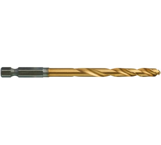 

Сверло спиральное ⌀6мм x 105мм/60мм, HSS-TiN, по металлу, Milwaukee RedHex, 1шт. (48894714)