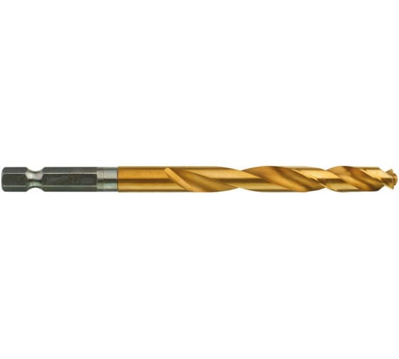 

Сверло спиральное ⌀7.5мм x 110мм/66мм, HSS-TiN, по металлу, Milwaukee RedHex, 1шт. (48894718)