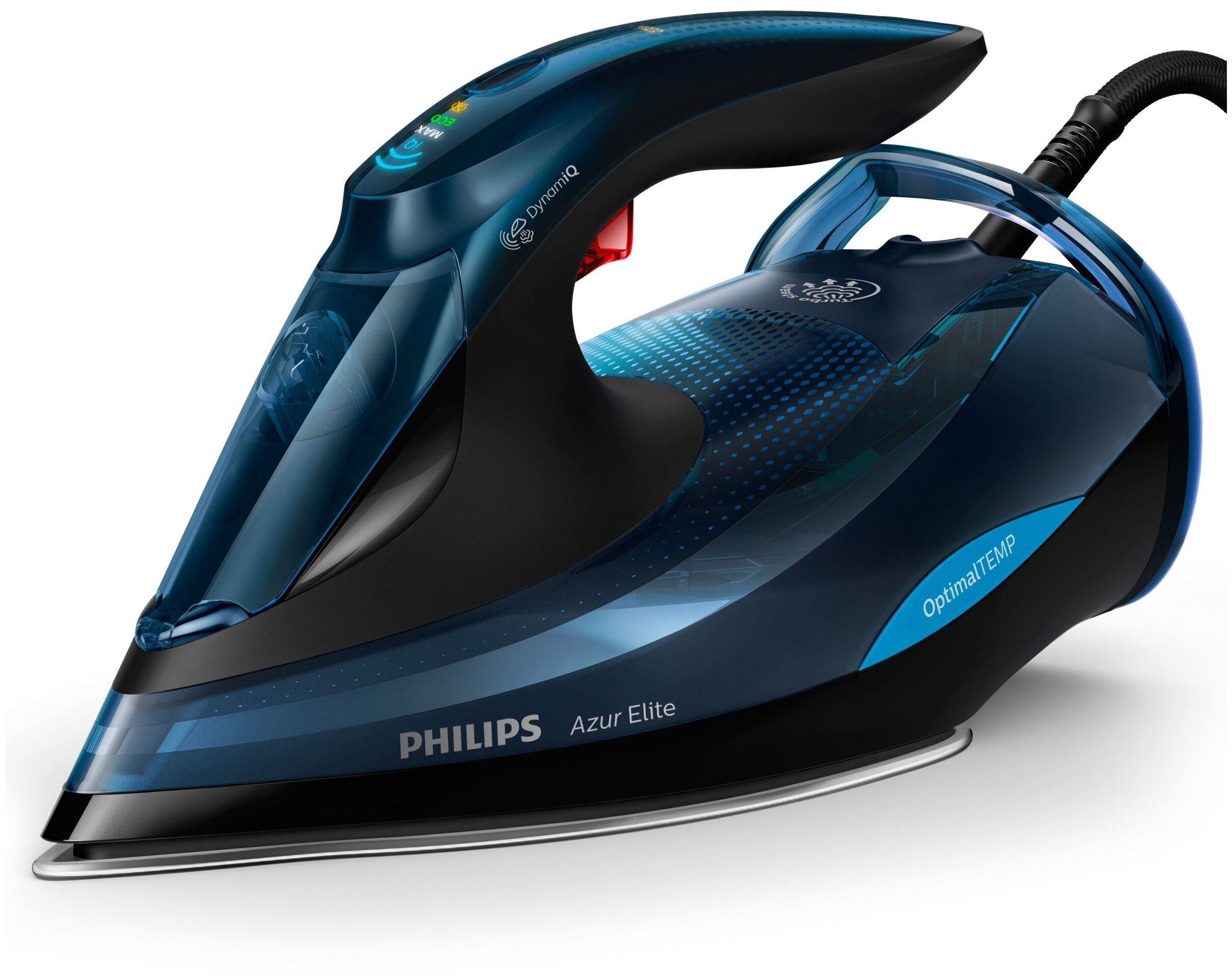 

Утюг Philips Azur Elite GC5034/20 3000Вт, 2.5м, синий/черный (GC5034/20), GC5034/20