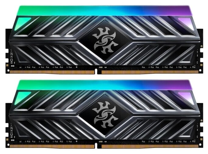 Комплект памяти DDR4 DIMM 16Gb (2x8Gb), 3600MHz ADATA (AX4U36008G18I-DT41)