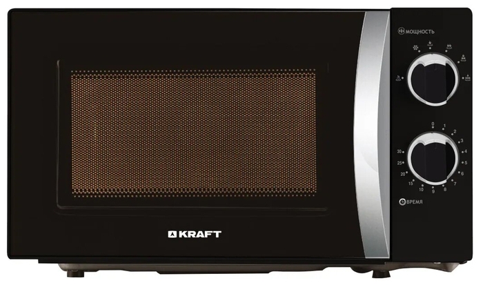 

Микроволновая печь KRAFT KF20MW7B-202M 20л, 700Вт, черный (KF20MW7B-202M), KF20MW7B-202M