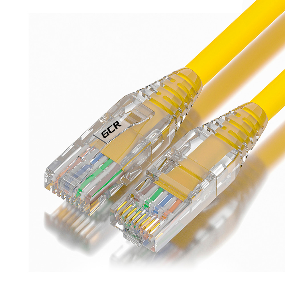 

Патч-корд UTP кат.5e, 0.5м, RJ45-RJ45, желтый, LSZH, Greenconnect (GCR-LSZH53 /GCR-52590), GCR-LSZH53