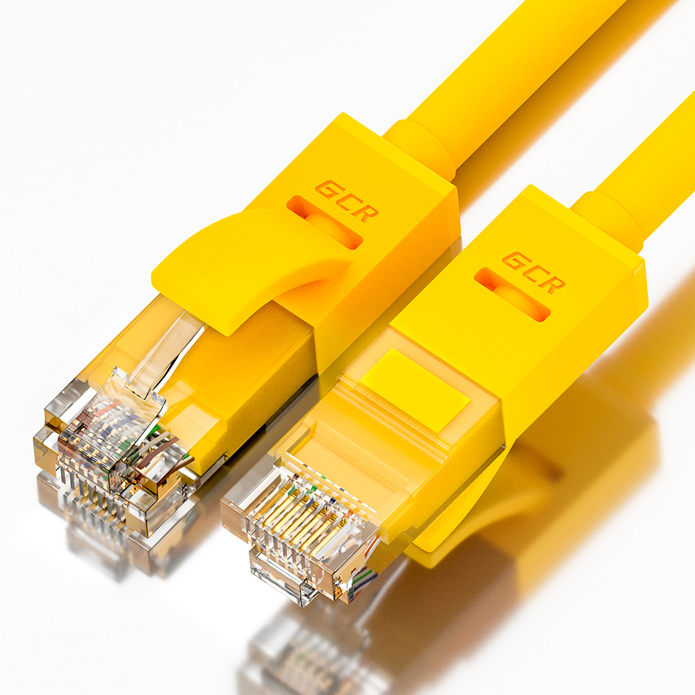 

Патч-корд UTP кат.5e, 4м, RJ45-RJ45, желтый, Greenconnect (GCR-LNC500 /GCR-LNC02-4.0m ), GCR-LNC500