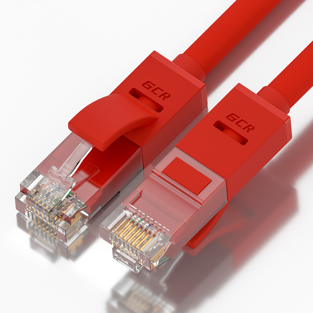 

Патч-корд UTP кат.5e, 35м, RJ45-RJ45, красный, LSZH, Greenconnect (GCR-LNC500 /GCR-50946), GCR-LNC500