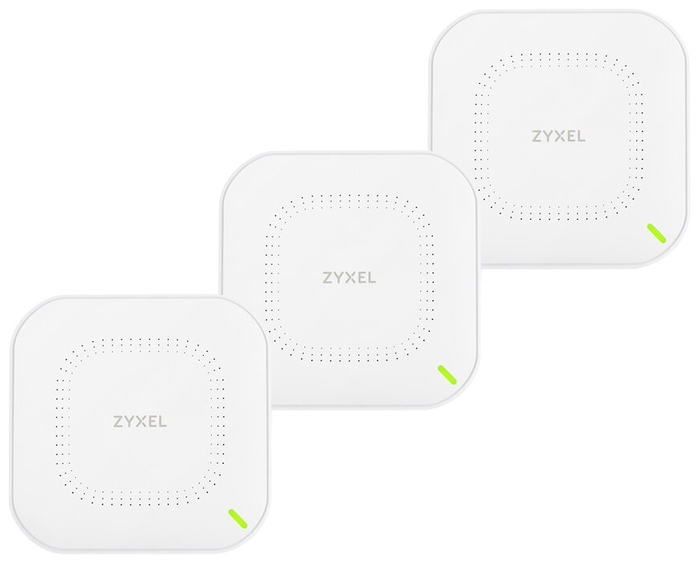 

Точка доступа ZYXEL NWA1123ACv3, LAN: 1x1 Гбит/с, 802.11a/b/g/n/ac, 2.4 / 5 ГГц, до 1.17 Гбит/с, внутренних антенн: 4x4dBi, PoE, комплект 3шт. (NWA1123ACV3-EU0103F), NWA1123ACv3