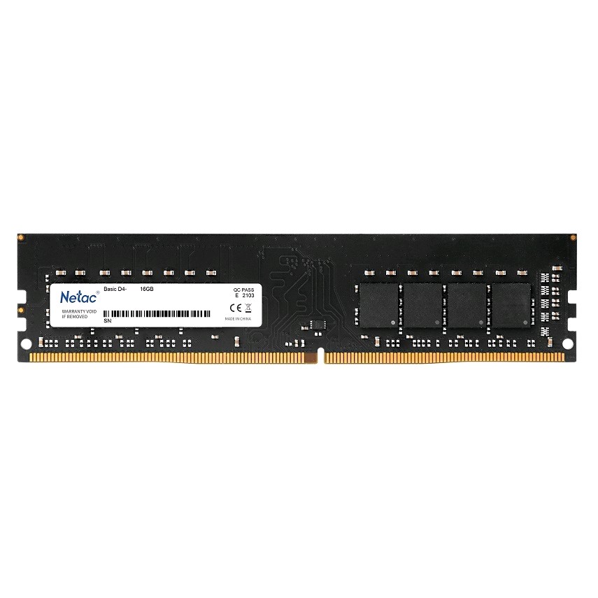 Память DDR4 DIMM 16Gb, 3200MHz Netac (NTBSD4P32SP-16)