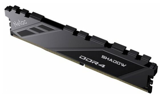 

Память DDR4 DIMM 16Gb, 3200MHz, CL16, 1.35V Netac Shadow (NTSDD4P32SP-16E), NTSDD4P32SP-16E