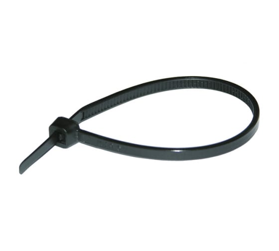 

Стяжка HAUPA, 2.5мм x 20.3см, 100шт., черный (262606), 0
