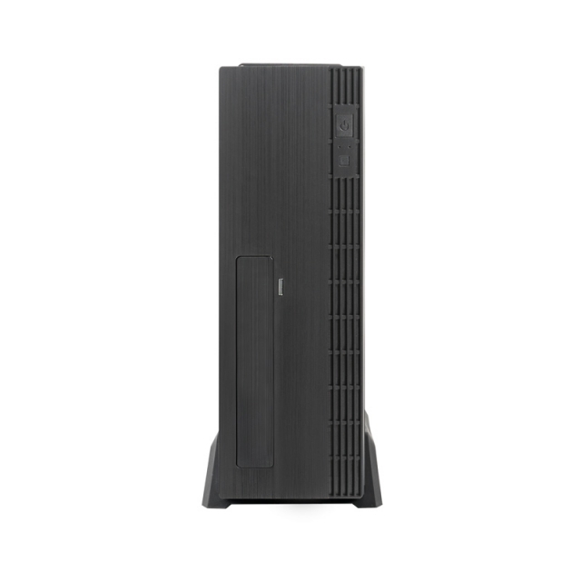 Корпус Chieftec UNI, Mini-ITX, Mini-Tower, 2xUSB 3.1, черный, без БП (UE-02B-OP)