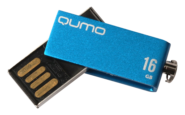 

Флешка 16Gb USB 2.0 QUMO Fold Blue, синий (QM16GUD-FLD-Blue), Fold Blue