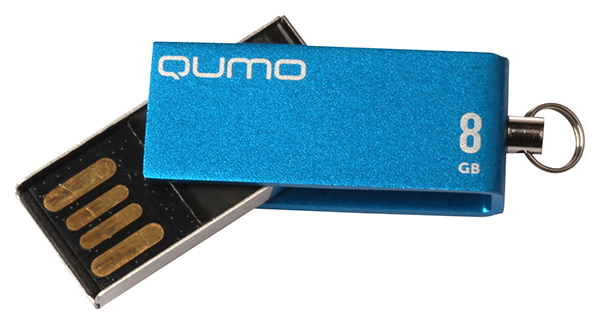 

Флешка 8Gb USB 2.0 QUMO Fold Blue, синий (QM8GUD-FLD-Blue), Fold Blue