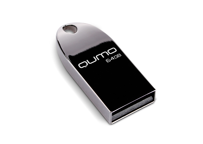 

Флешка 64Gb USB 2.0 QUMO Cosmos Silver, серебристый (QM64GUD-Cos-s), Cosmos Silver