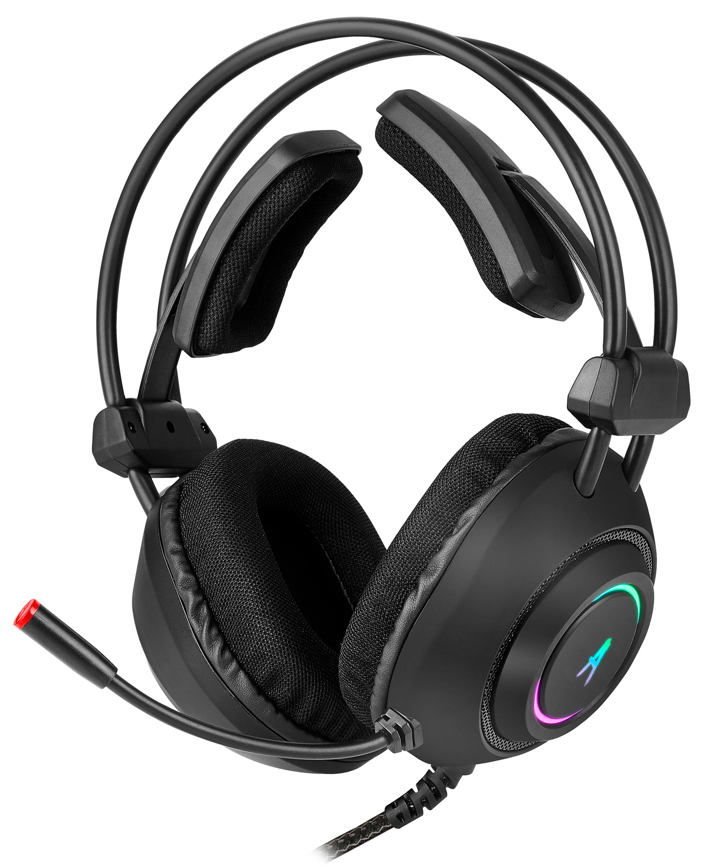 

Проводная гарнитура Oklick HS-L830G ASYLUM, USB, черный (GH-X17), HS-L830G ASYLUM