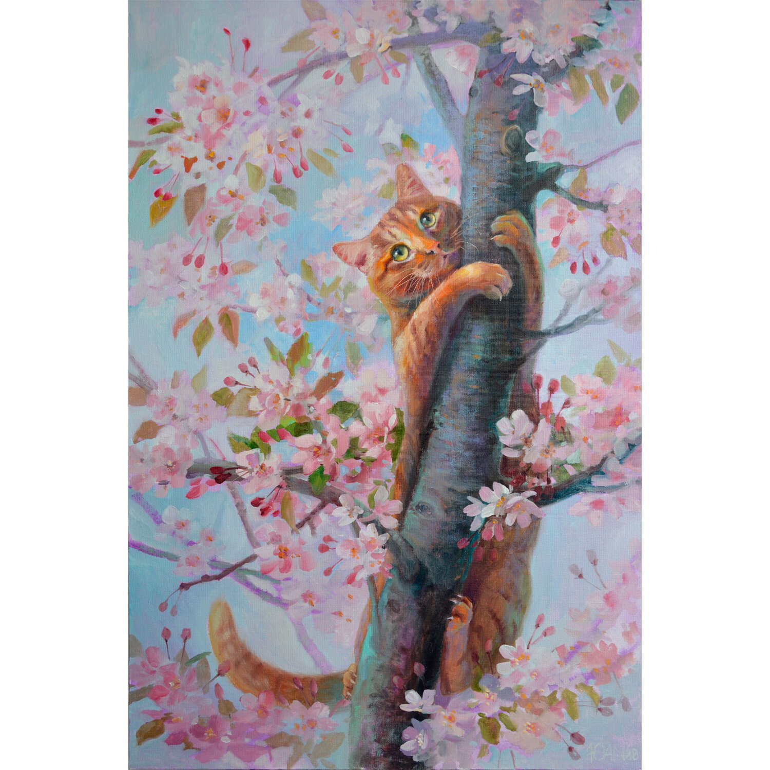 

Алмазная мозаика ОСТРОВ СОКРОВИЩ "Кот на дереве", 1 шт, 50 см x 40 см (662577), "Кот на дереве"