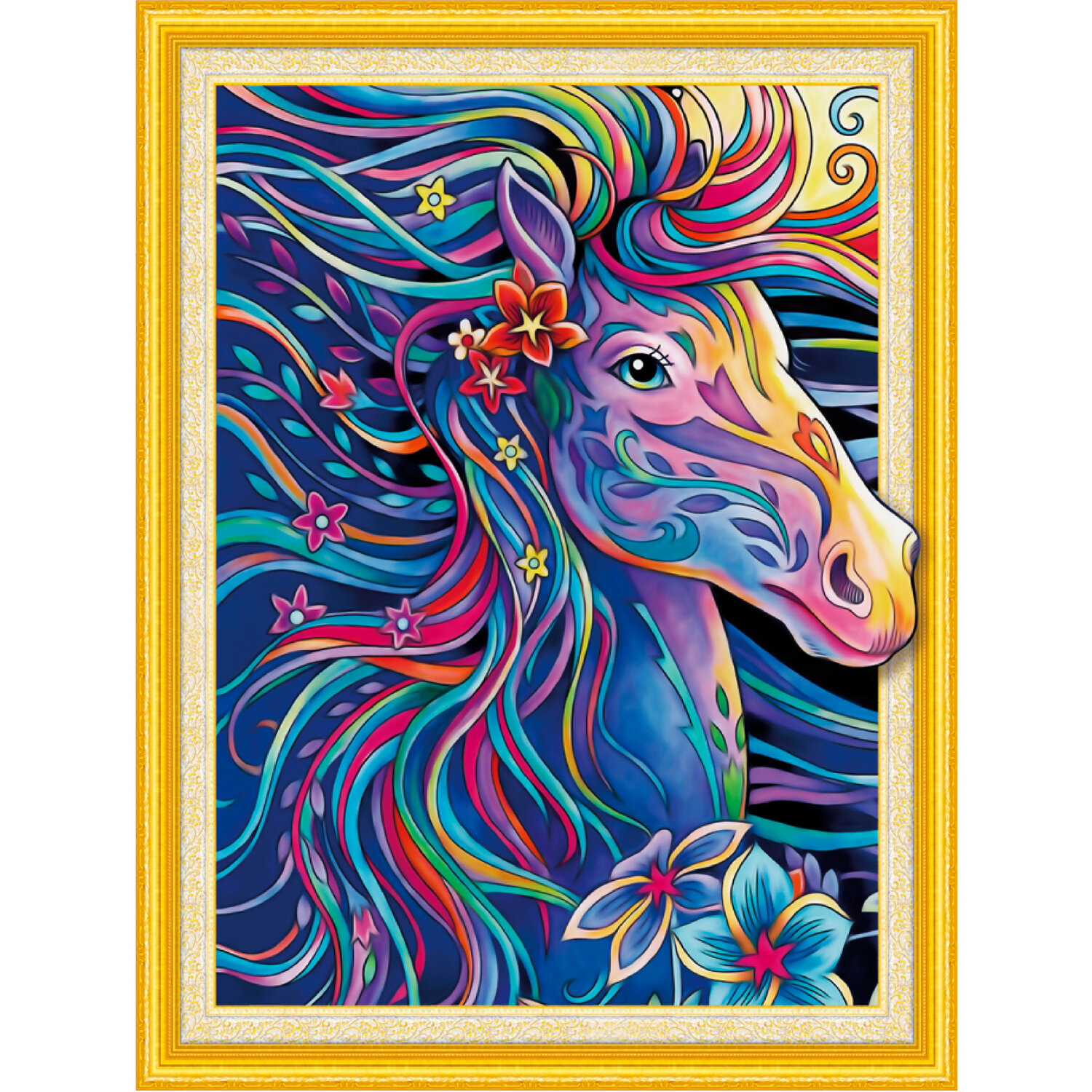 

Алмазная мозаика ОСТРОВ СОКРОВИЩ "Персидская лошадь", 1 шт, 50 см x 40 см (662451), "Персидская лошадь"