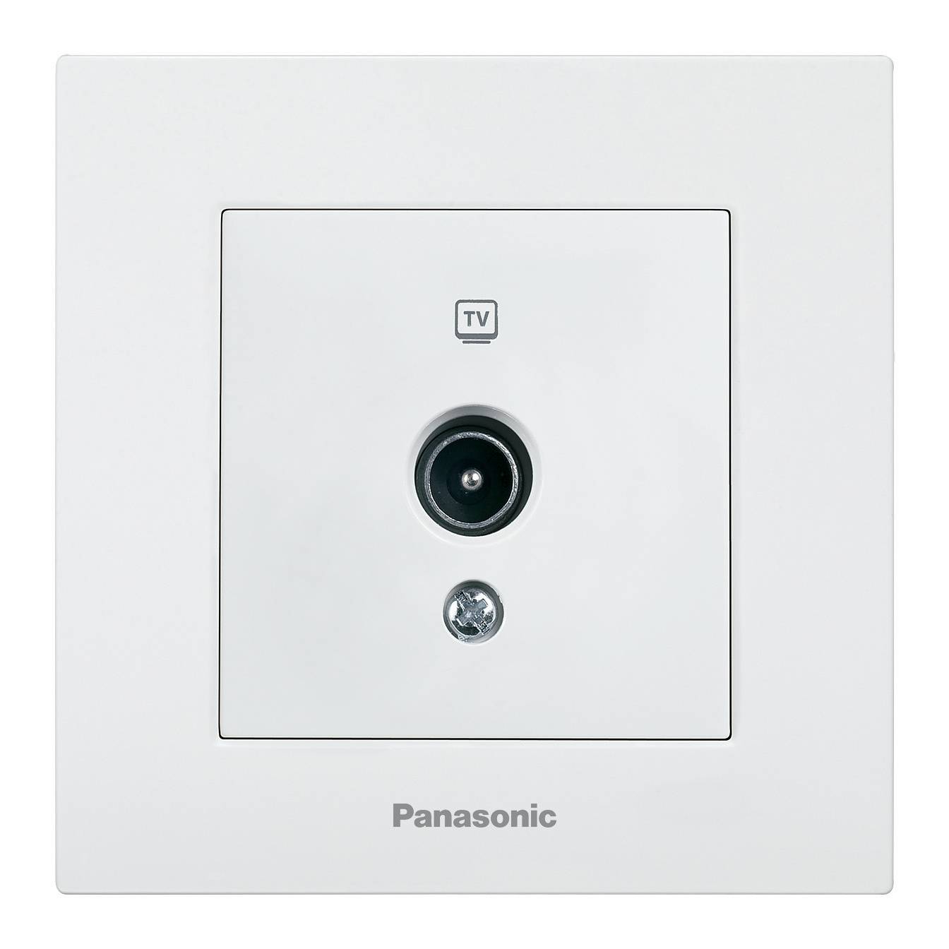 

Розетка TV PANASONIC Karre Plus, белый, в сборе (WKTC04512WH-RU)