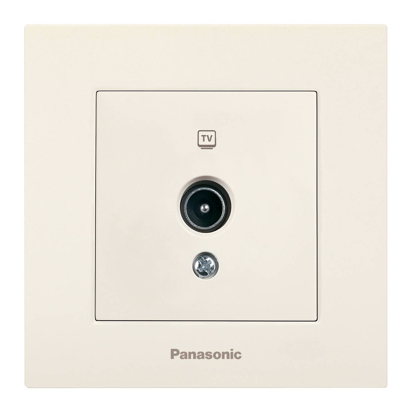 

Розетка TV PANASONIC Karre Plus, бежевый, в сборе (WKTC04542BG-RU)