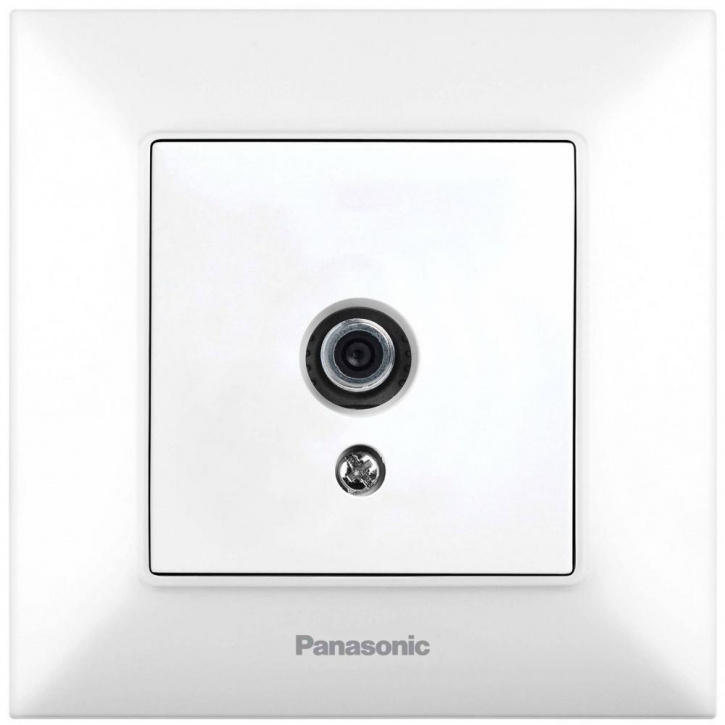 

Розетка TV PANASONIC Arkedia Slim, белый, в сборе (WNTC04512WH-RU)