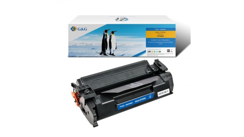

Картридж лазерный G&G GG-CF259X (59X/CF259X), черный, 10000 страниц, совместимый для LJ M304/M404/MFP M428
