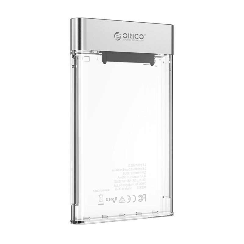 

Внешний бокс Orico 2129U3, 1x2.5" USB 3.0, прозрачный (2129U3-CR), 2129U3