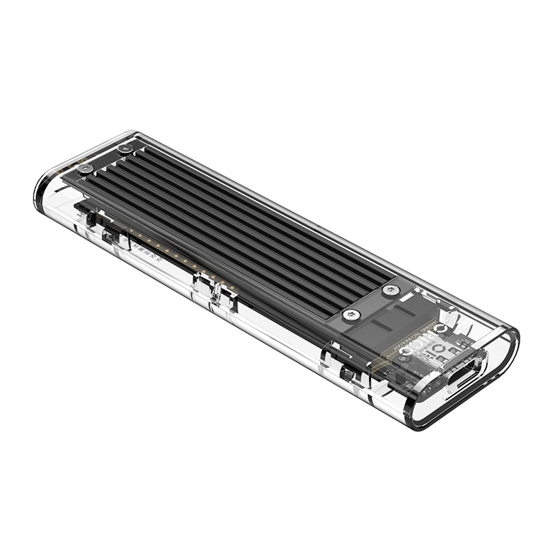 

Внешний бокс Orico TCM2-C3, 1xM.2 M-key USB3.1 Type-C, черный (TCM2-C3-BK), TCM2-C3