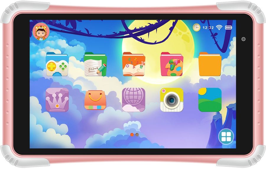 

Планшет Digma CITI Kids 80 8" 1280x800 IPS, Rockchip RK3126C, 1Gb RAM, 8Gb, WiFi, BT, 3.5 А·ч, Android 10 (Go edition), розовый, Kids 80