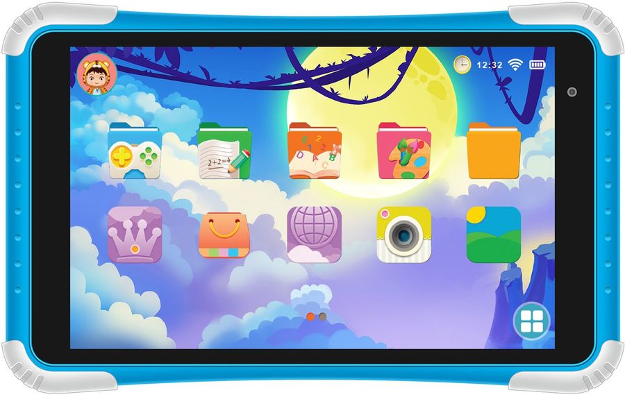 

Планшет Digma CITI Kids 80 8" 1280x800 IPS, Rockchip RK3126C, 1Gb RAM, 8Gb, WiFi, BT, 3.5 А·ч, Android 10 (Go edition), голубой, Kids 80