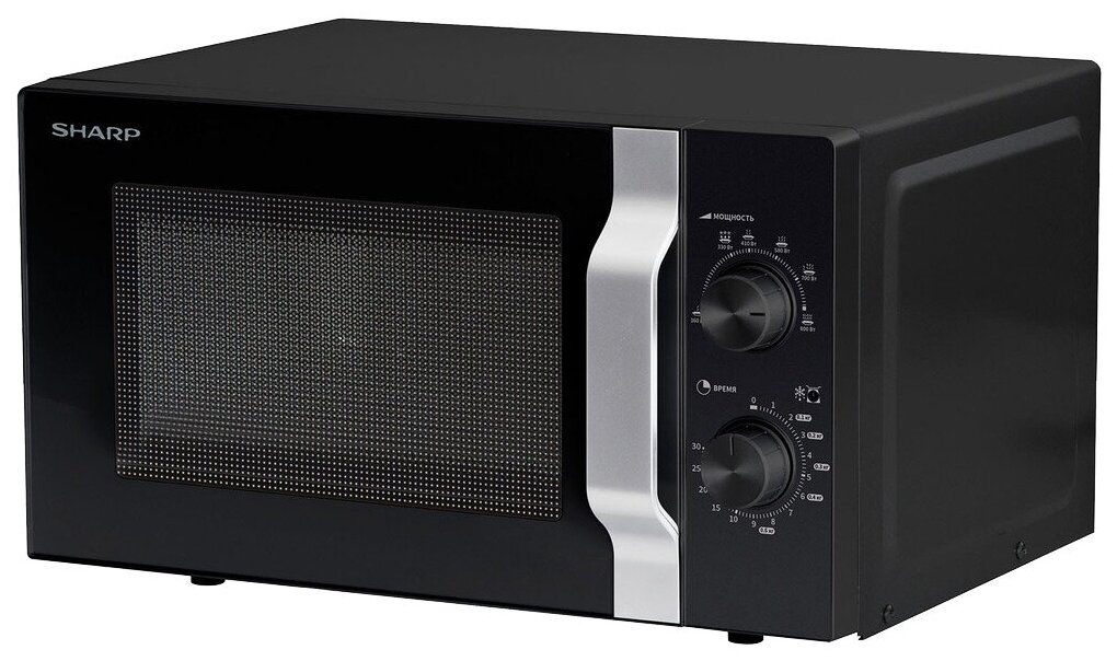 

Микроволновая печь Sharp R2300RK 20л, 20Вт, черный (R2300RK), R2300RK
