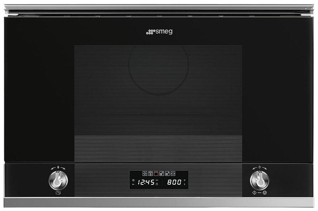 

Микроволновая печь встраиваемая SMEG MP122N1 22л, 850Вт, гриль, черный (MP122N1), MP122N1