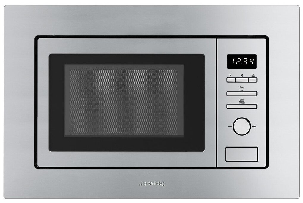 

Микроволновая печь встраиваемая SMEG FMI017X 17л, 700Вт, гриль, серебристый (FMI017X), FMI017X