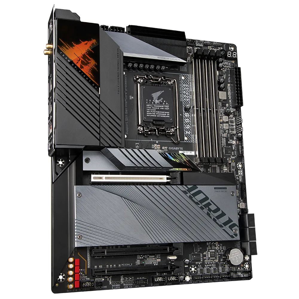 

Материнская плата GIGABYTE Z690 AORUS ULTRA, Socket1700, Intel Z690, 4xDDR5 DIMM, 3PCI-Ex16, 6SATA3, 7.1-ch, 2.5GLAN, 10 USB 3.2, 2 USB Type-C, DP, ATX, Retail, Z690 AORUS ULTRA