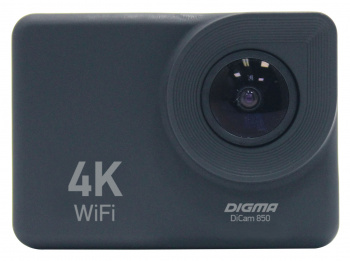 

Экшн-камера Digma DiCam 850, 16MP, 3840x2160, USB, WiFi, черный (1454661), DiCam 850