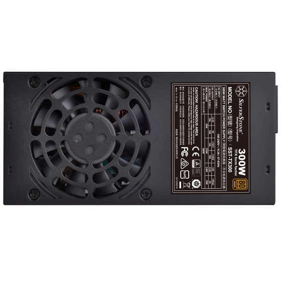 

Блок питания 300Вт TFX SilverStone TX300, 80 мм, 80 Plus Bronze (SST-TX300), TX300