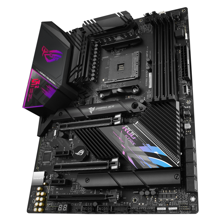 

Материнская плата ASUS ROG STRIX X570-E GAMING WIFI II, SocketAM4, AMD X570, 4xDDR4, 3PCI-Ex16, 8SATA3, 7.1-ch, 2.5GLAN, 7USB 3.2, HDMI, DisplayPort, ATX, Retail, ROG STRIX X570-E GAMING WIFI II