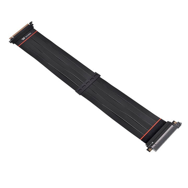 Шлейф PCI-Ex16(M)-PCI-Ex16(F) v4.0, 60 см, черный Thermaltake (AC-059-CO1OTN-C1)