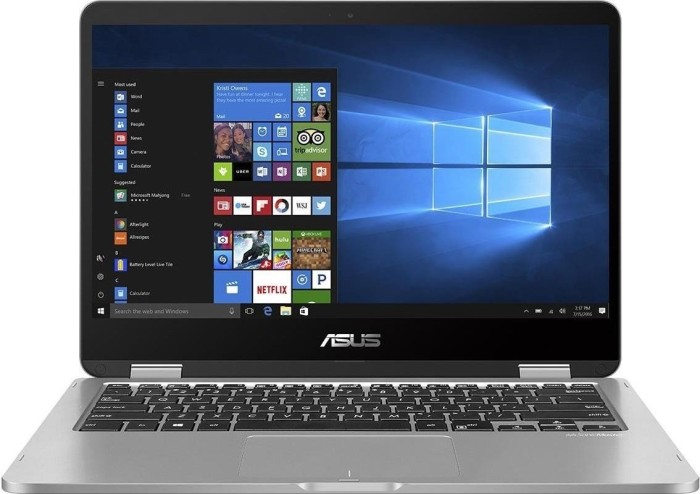 

Ноутбук-трансформер ASUS VivoBook Flip 14 TP401MA-EC418T 14" IPS 1920x1080, Intel Celeron-N4020 1.1GHz, 4Gb RAM, 128Gb SSD, W10, серый (90NB0IV1-M11140), TP401MA-EC418T