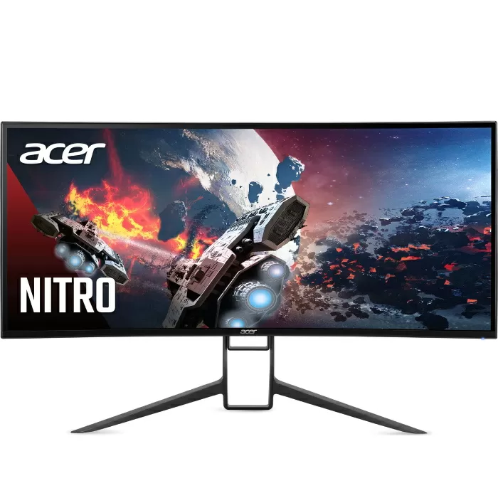 

Монитор 37.5" Acer Nitro XR383CURPbmiiphuzx IPS, изогнутый, 3840x1600 (24:10), 750кд/м2, 165Hz, 0.5 мс, 178°/178°, FreeSync Premium, HDMI, DisplayPort, USB Type-C, USB-Hub, черный (UM.TX3EE.P01), XR383CURPbmiiphuzx