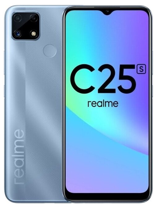 

Смартфон Realme C25s, 6.5" 720x1600 IPS, MediaTek Helio G85, 4Gb RAM, 64Gb, 3G/4G, NFC, Wi-Fi, BT, 3xCam, 2-Sim, 6000 мА⋅ч, USB Type-C, Android 11, синий, C25s