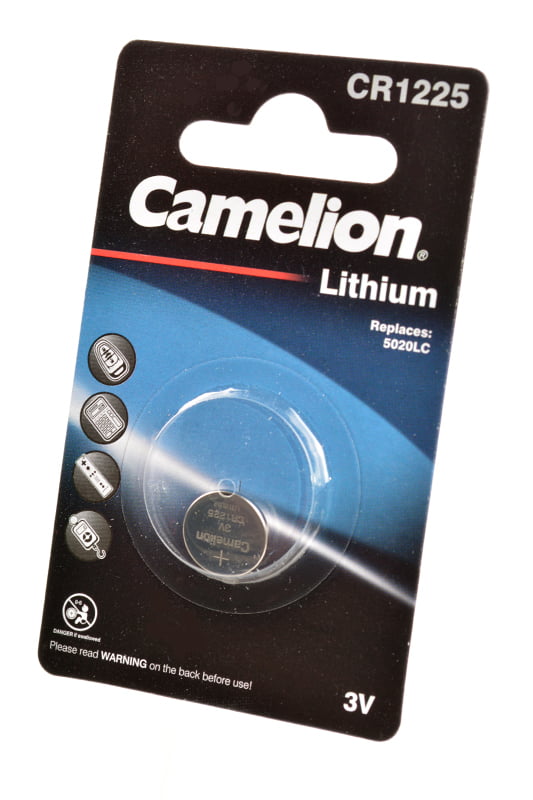 

Батарейка Camelion CR1225, 3V, 1 шт. (CR1225-BP1)