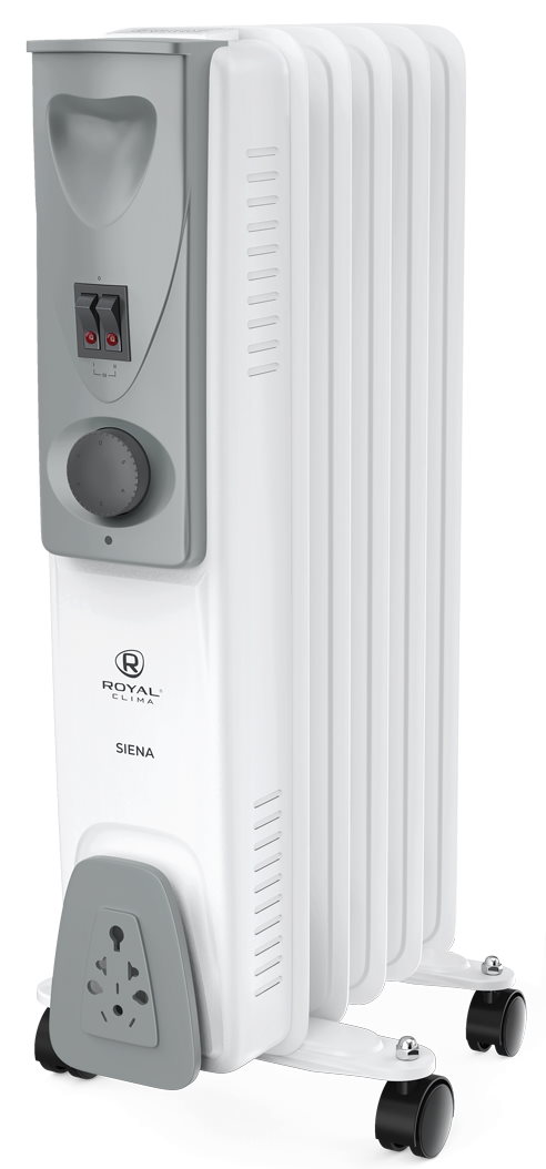 Обогреватель масляный 1 кВт, до 10 м², Royal Clima ROR-S5-1000M