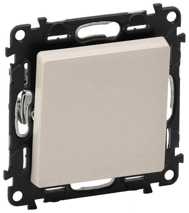 

Выключатель без фиксации (кнопка) Legrand Valena Life, 1кл., скрытый монтаж, механизм с накладкой без рамки, слоновая кость (752511)