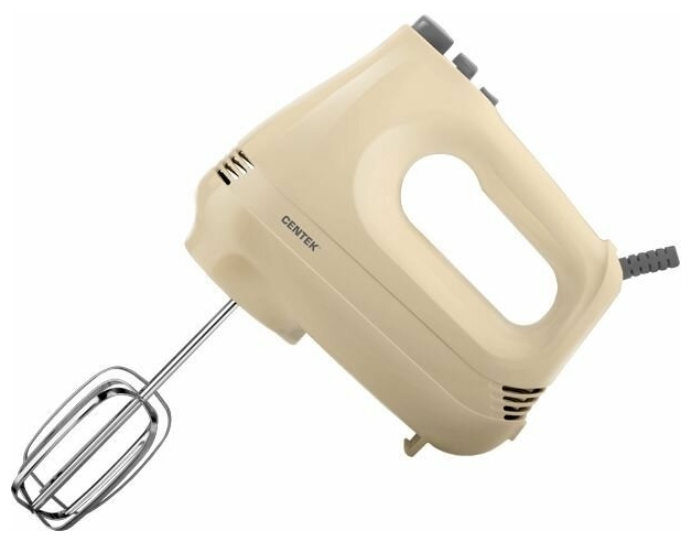 

Миксер планетарный Centek CT-1125 400Вт, бежевый (CT-1125), CT-1125
